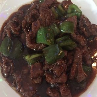 Ternera con pimiento 