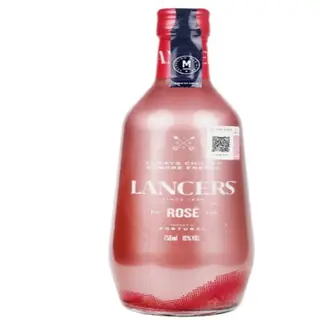 Vino rosado lancers (botella)