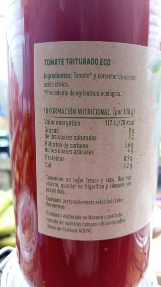 Tomate Triturado 660 G.