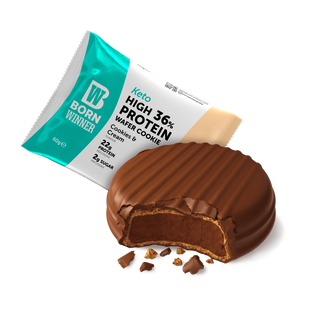 Born Winner ვაფლის ორცხობილა KETO - ორცხობილის და ნაღების არომატი 60გ.