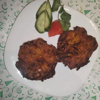 2.onions bhajee