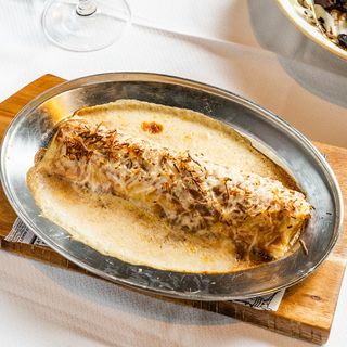 Canelón de pollo a l'ast