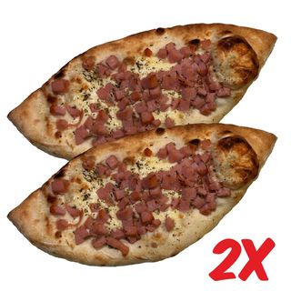 2x Fagottino com queijo e fiambre