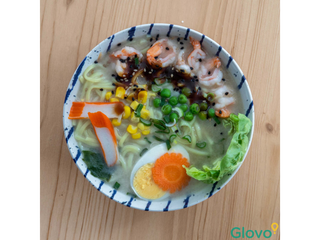 Ramen Con Tempura De Langostino