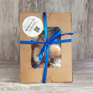 Nueces con dulce de leche