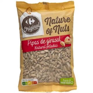 Pipas Peladas Natural Carrefour 200 Gr.