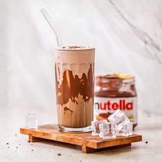 Ice latte Nutella