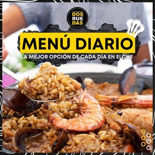 Menú - Disponible de Lunes a Viernes de 12:00 hrs a 15:30 hrs