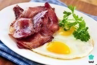 Plato De Huevos Con Bacon
