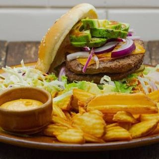 220 Burger and Fries (220 gr)