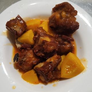 69-Costilla Con Salsa Agridulce