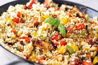 Tapa De Ensalada De Cous Cous