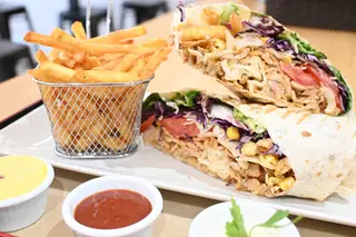 Menú Wrap Griego
