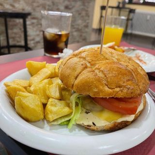 Hamburguesa De Pollo Especial