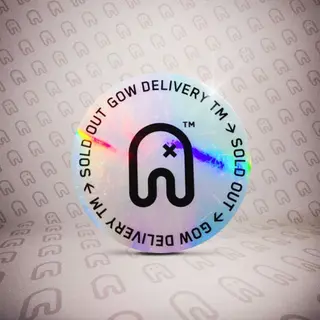 Stickers Gow: 4 Uds