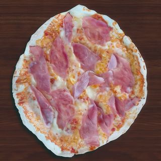 Pizza prosciutto