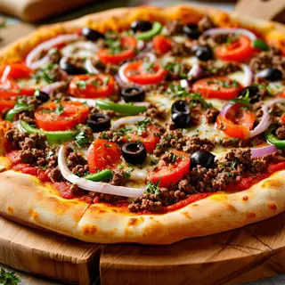 Beef Pizza