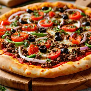 Beef Pizza