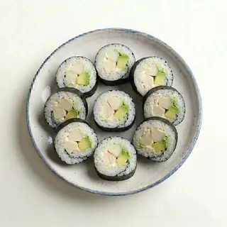 Futomaki Palmito Con Aguacate Y Mayonesa (9 Uds.)