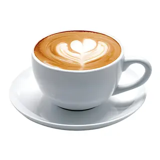 Latte macchiato sa biljnim mlijekom