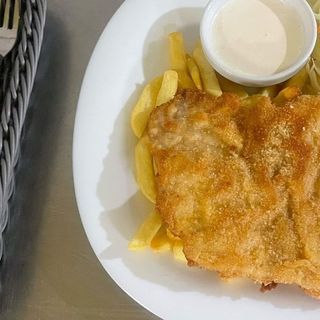 Kotlet drobiowy + frytki