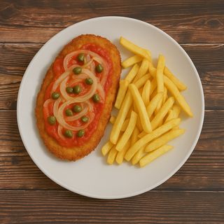 Escalopa rebozada Boixa