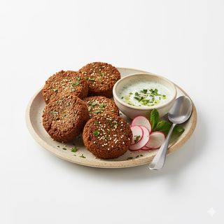 5 morceaux de falafel