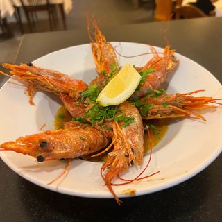 Gambas em Azeite e Alho