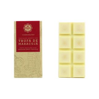 Tablete Trufa Maracujá Chocolate Branco 100gr