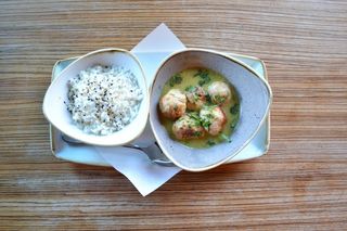 Albóndigas De Pollo De Corral Thai 