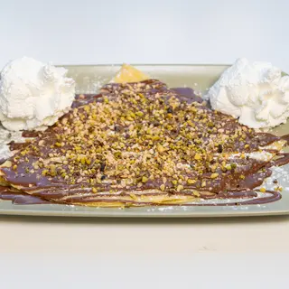 Crepes Nutella con panna