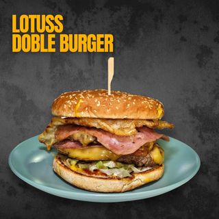 Hamburguesa Lotus Doble