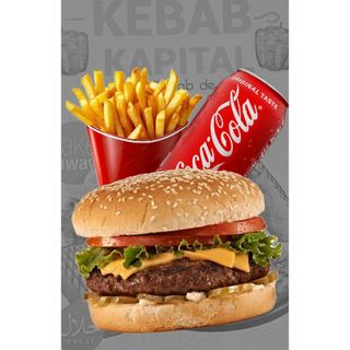 Combo 4 de hamburguesa