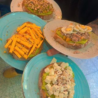 Tosta de Queijo de Cabra e Bacon