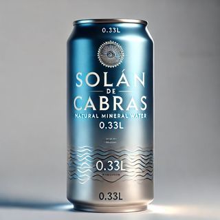 AGUA CON GAS SOLAN DE CABRAS 0,33 cl