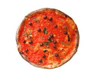 Pizza marinara con aglio