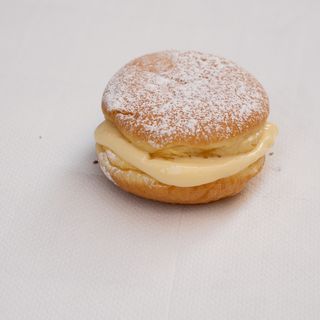 Crema pasticcera e banana