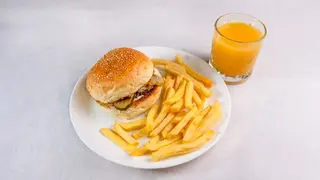 Junior burger zestaw