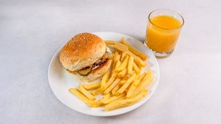 Junior burger zestaw