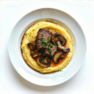 Guancialino di maiale brasato