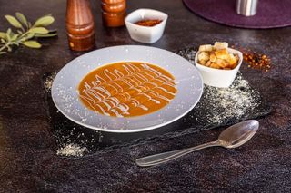 Supa crema a zilei si crutoane de casa