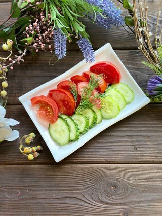 Салат "Свежие овощи"