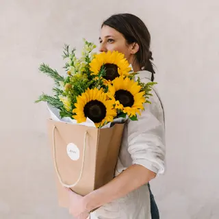 Ramo de 5 girasoles
