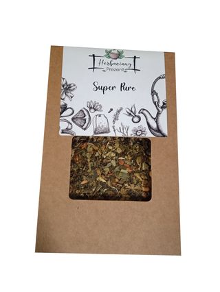 HERBATA W KARTONIKU OKIENKO 75G - SUPER PURE