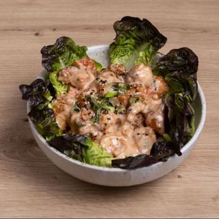 Langostinos tigre en tempura