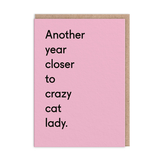 Postal Another Year Closer To Crazy Cat Lady