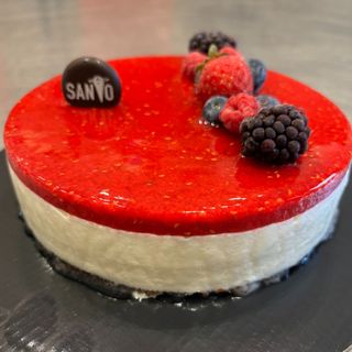 Cheesecake lamponi per 6 persone 