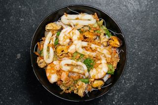 Фунчоза з морепродуктами