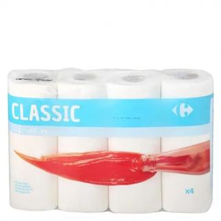 Papel De Cocina Carrefour 4 Rollos.