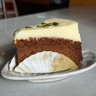 Porción de Carrot Cake